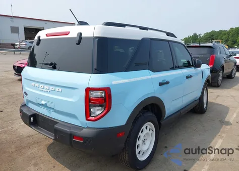 2025 Ford Bronco Sport Heritage from USA, damaged, VIN 3FMCR9GN7SRE35931